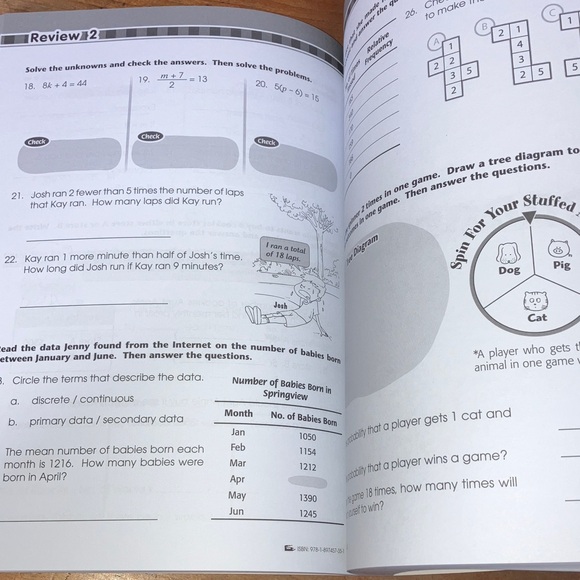 Complete Canadian curriculum 7 Workbook math language history geography science - Picture 9 of 16